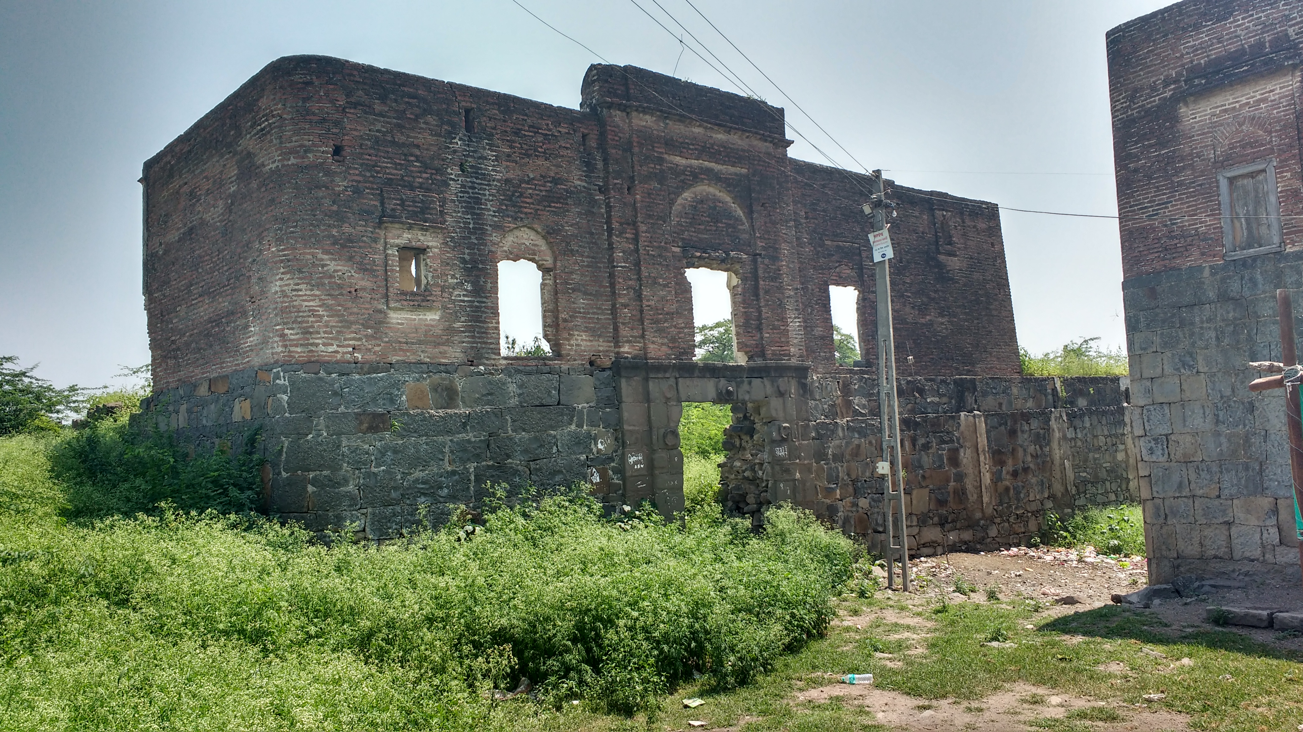 Remains of wada Palashi Fort